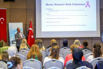 PERSONELE ‘MEME KANSERİ FARKINDALIK’ SEMİNERİ DÜZENLENDİ