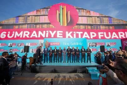6. ÜMRANİYE KİTAP FUARI KAPILARINI KİTAPSEVERLERE AÇTI