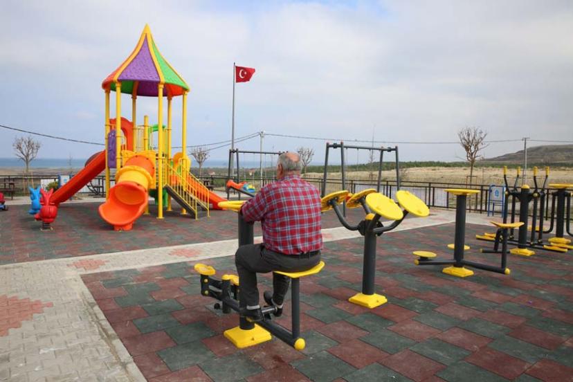 EYÜPSULTAN'DA AKPINAR PARKI HİZMETE AÇILDI