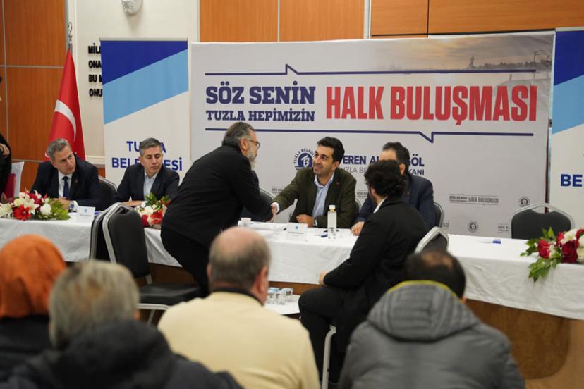 TUZLA’DA KATILIMCI BELEDİYECİLİK: BAŞKAN BİNGÖL KOMŞULARIYLA BİR ARAYA GELDİ