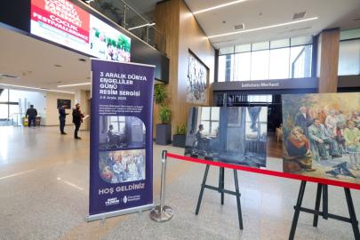 ÜMRANİYE BELEDİYESİ’NDEN 3 ARALIK DÜNYA ENGELLİLER GÜNÜ’NE ÖZEL SERGİ