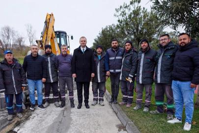 BAŞKAN VEKİLİ ÇEBİ YILIN SON GÜNÜNDE SAHADAYDI