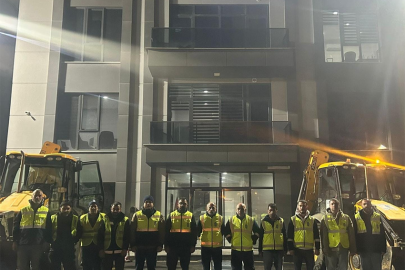 EYÜPSULTAN BELEDİYESİ YOĞUN KAR YAĞIŞINA KARŞI 7/24 SAHADAYDI