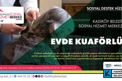 KADIKÖY’DE ÜCRETSİZ KUAFÖR HİZMETİ