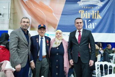 PENDİK’TE GAZİLERLE İFTAR BULUŞMASI