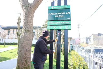 ÜMRANİYE’DE PARKLAR YENİLENİYOR