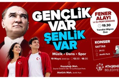 ATAŞEHİR’DE 19 MAYIS COŞKUSU