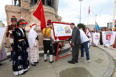 BÜYÜKÇEKMECE FESTİVALİ TAKSİM'DE BAŞLADI