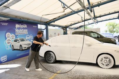 KÜÇÜKÇEKMECE'DE KÖPÜK NOKTASI HİZMETE GİRDİ