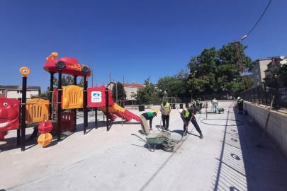 PENDİK'TE EGE SOKAK PARKI AÇILIŞA HAZIRLANIYOR