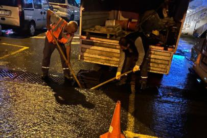 KARTAL’DA FIRTINA VE YAĞIŞA KARŞI ÖNLEM